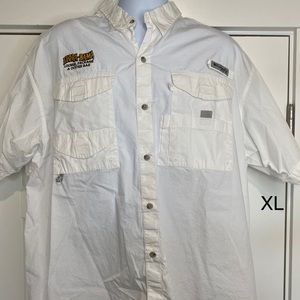 Flora-Bama Columbia PFG  XL Button Down shirt UNISEX